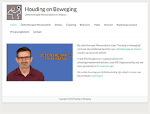 Tablet Screenshot of houdingenbeweging.nl
